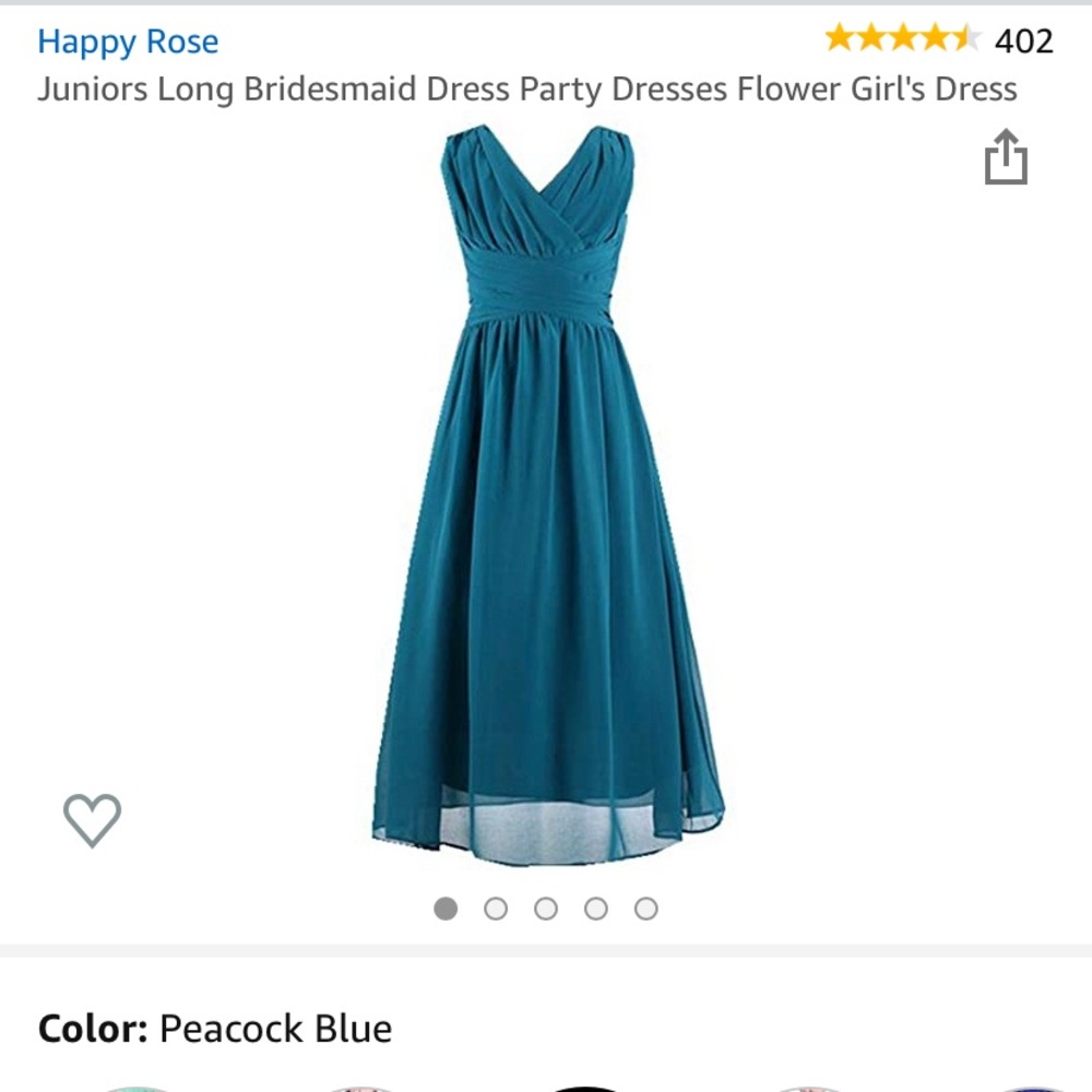 Junior Bridesmaid Dress